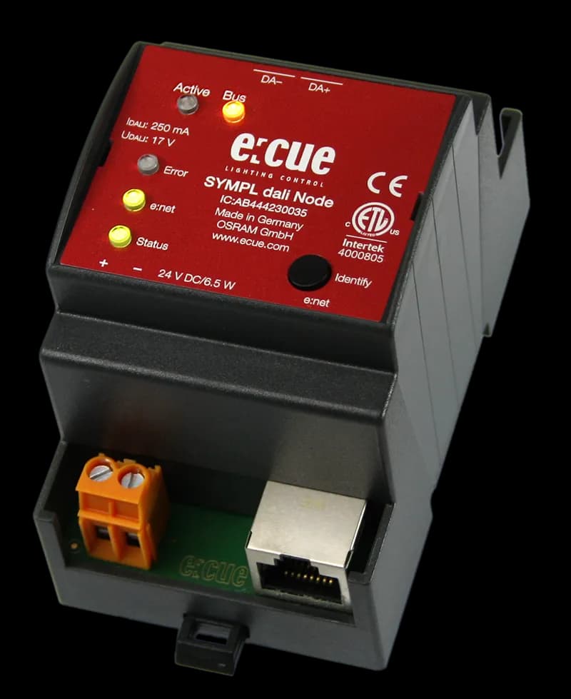 e:cue SYMPL dali Node