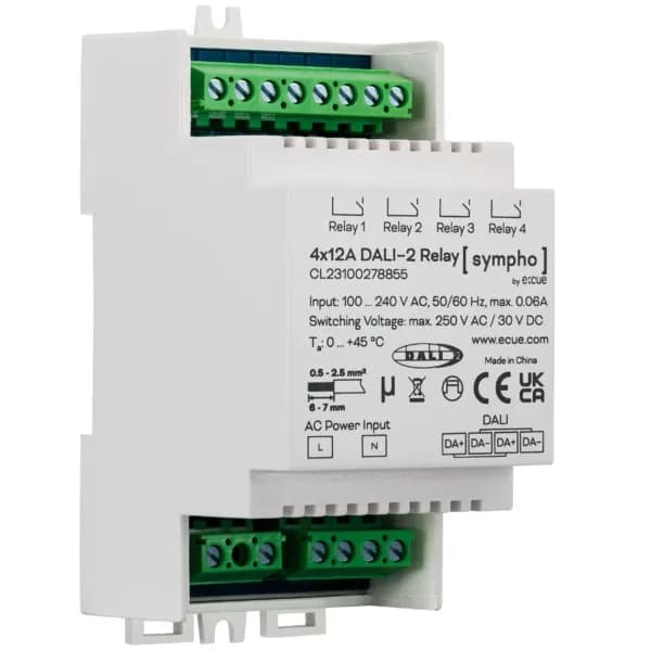 Traxon e:cue SYMPHO 4x12A DALI-2 Relay