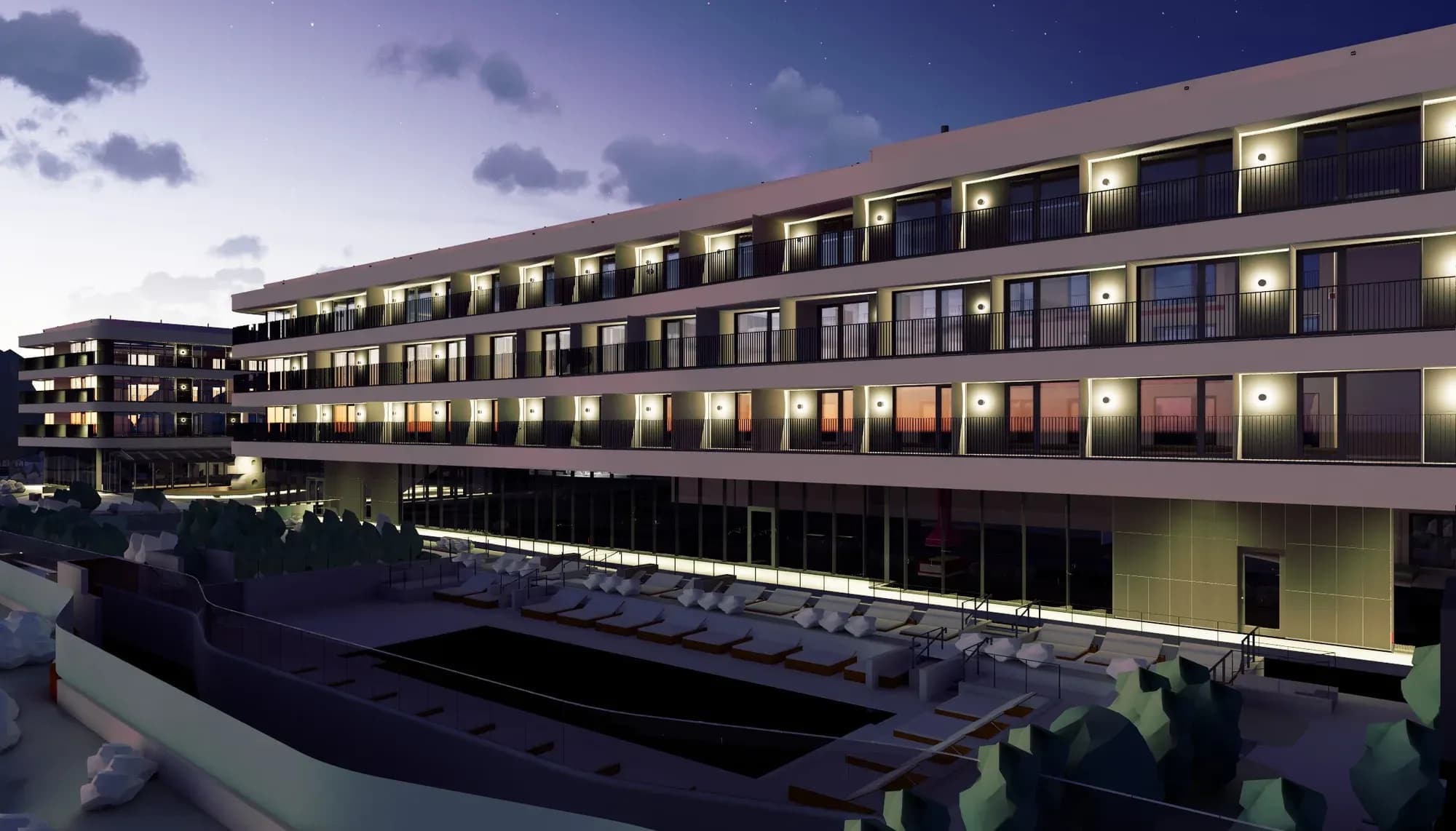 Hotel Part: valgustuse visualiseering, pilt 1/5