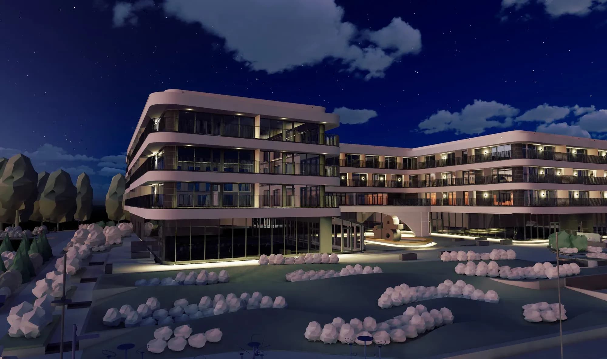 Hotel Part: valgustuse visualiseering, pilt 2/5