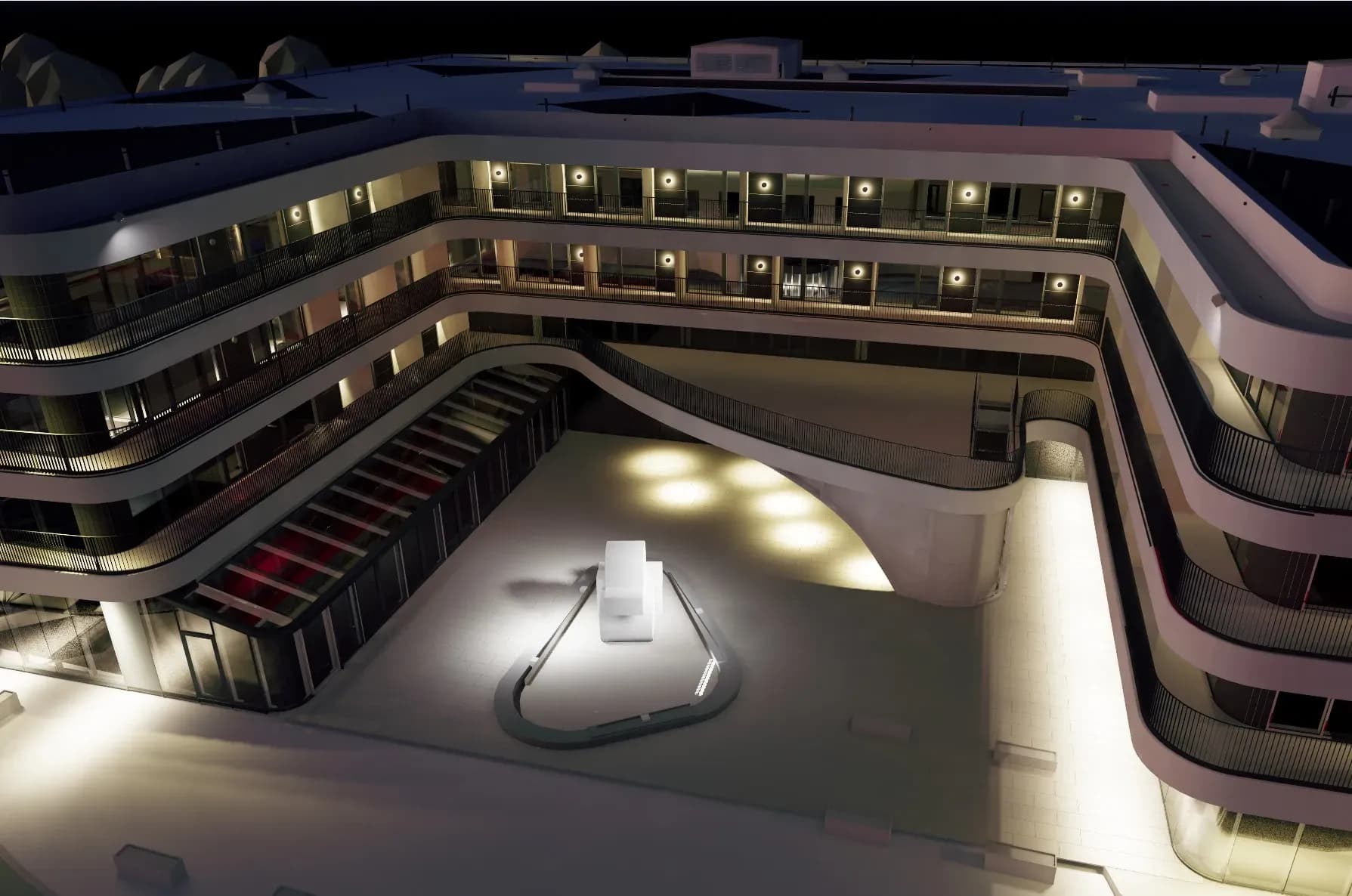 Hotel Part: valgustuse visualiseering, pilt 3/5