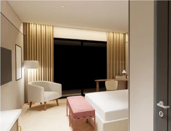Hotel Part: valgustuse visualiseering, pilt 4/5