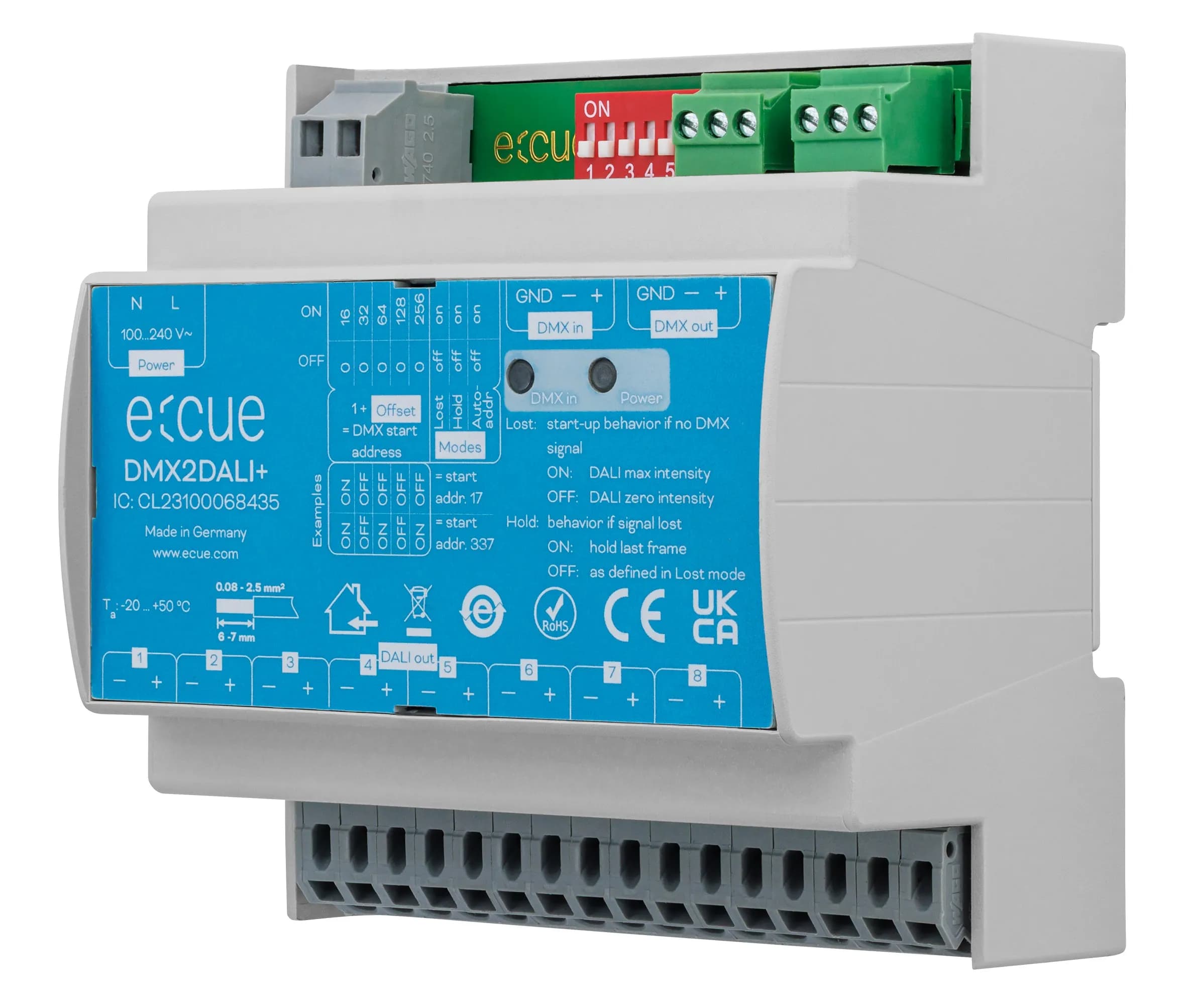 Traxon e:cue DMX2DALI+
